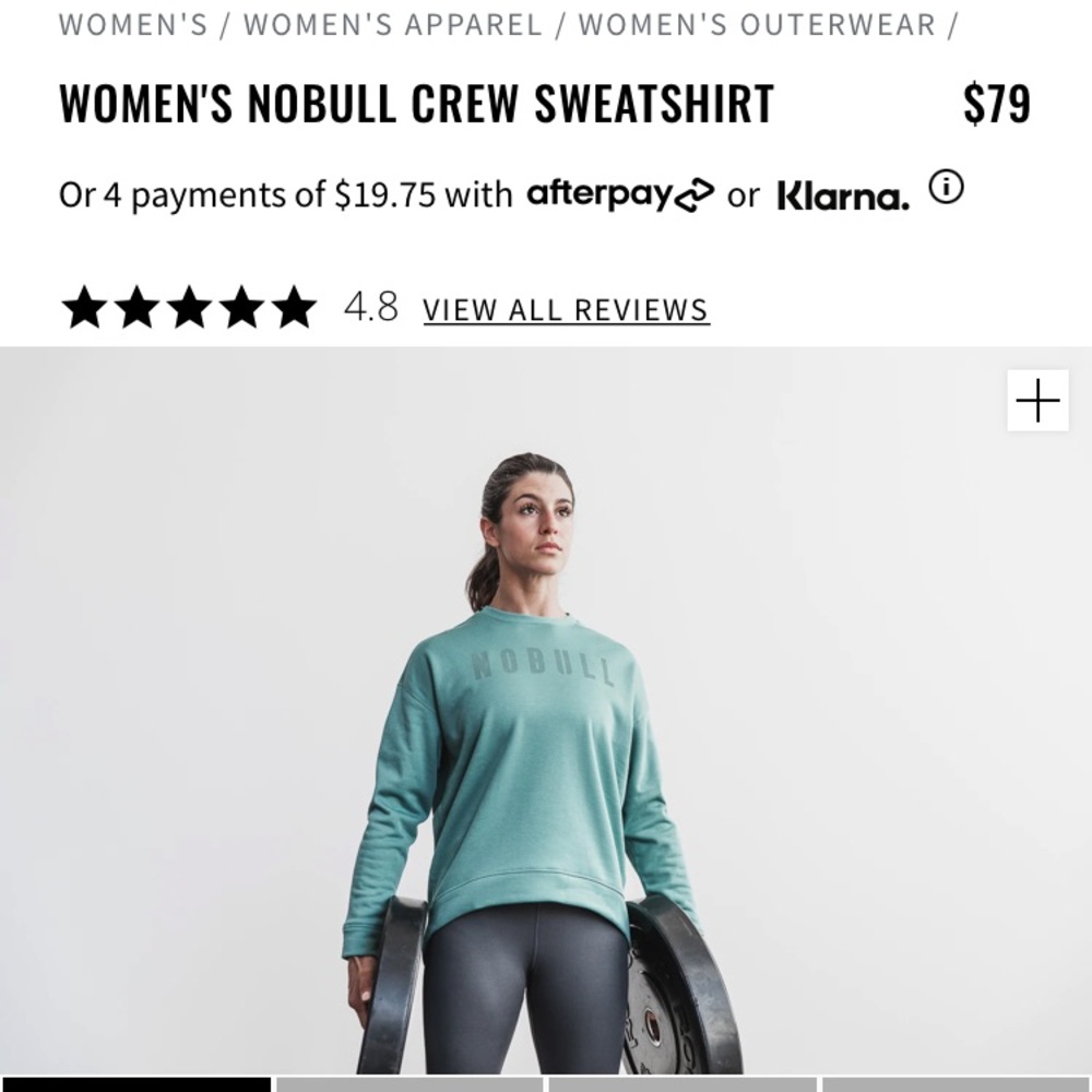 NoBull crew sweatshirt